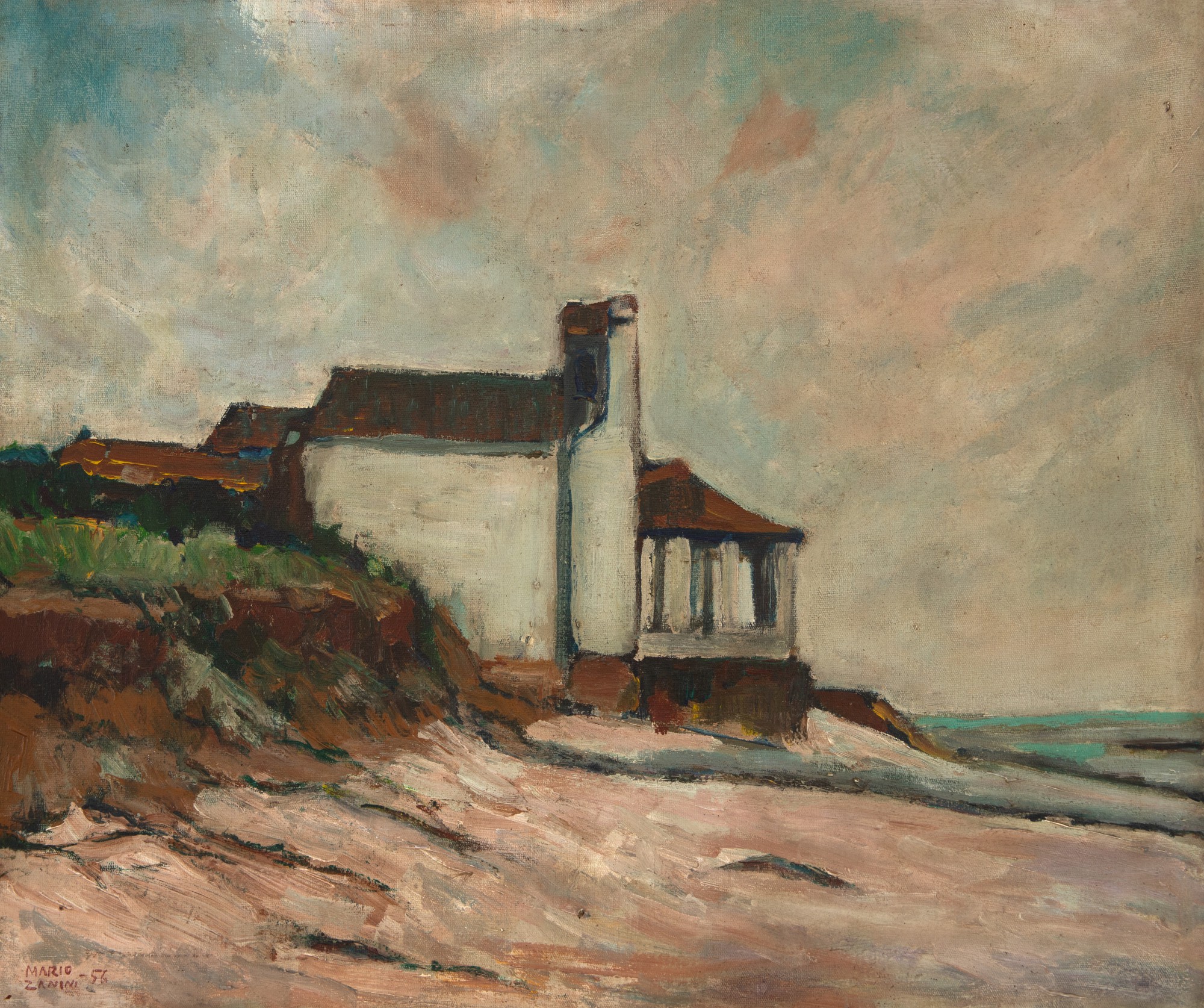 Mario Zanini - Marinha com Casa