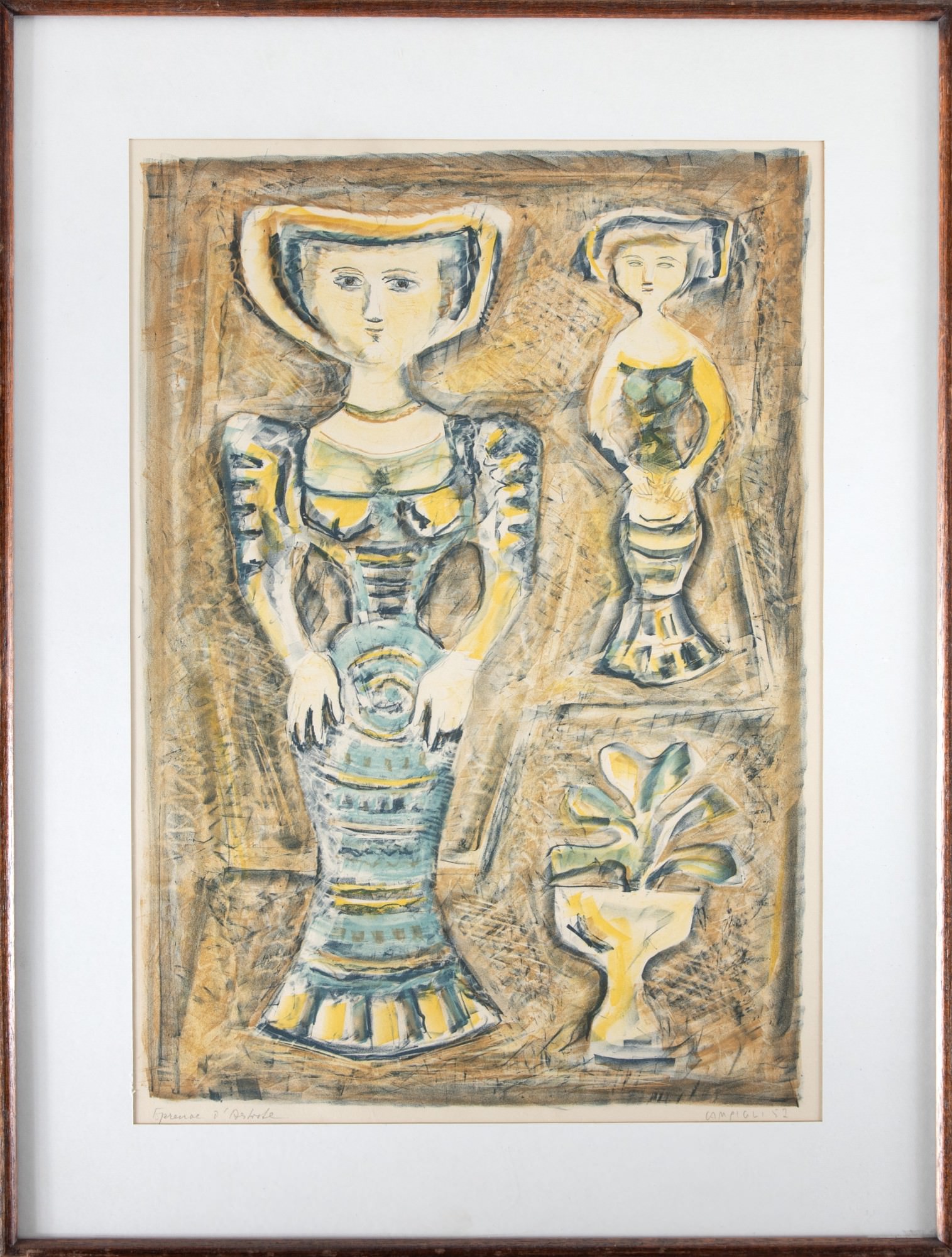 Massimo Campigli - Sem Título