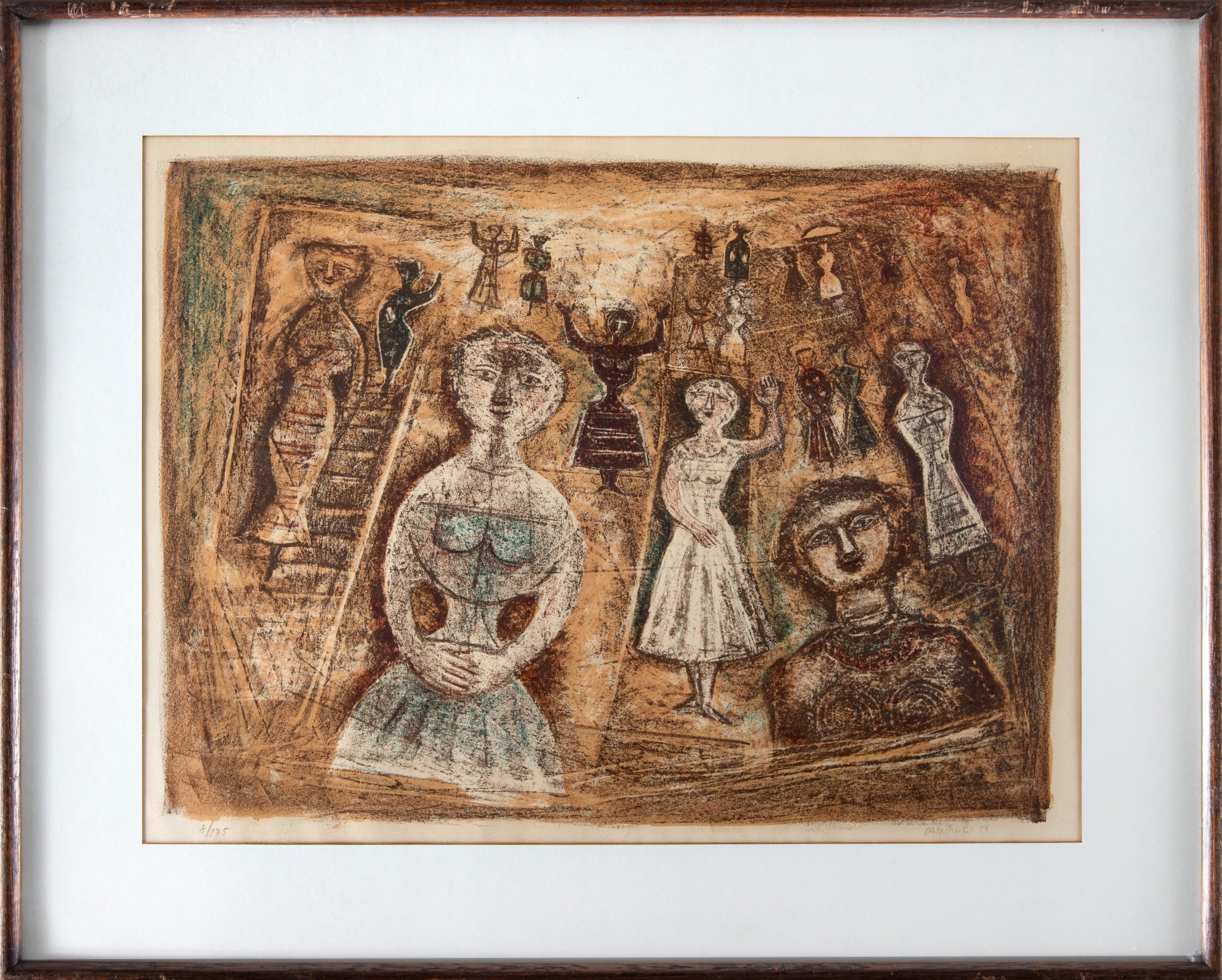 Massimo Campigli - Sem Título