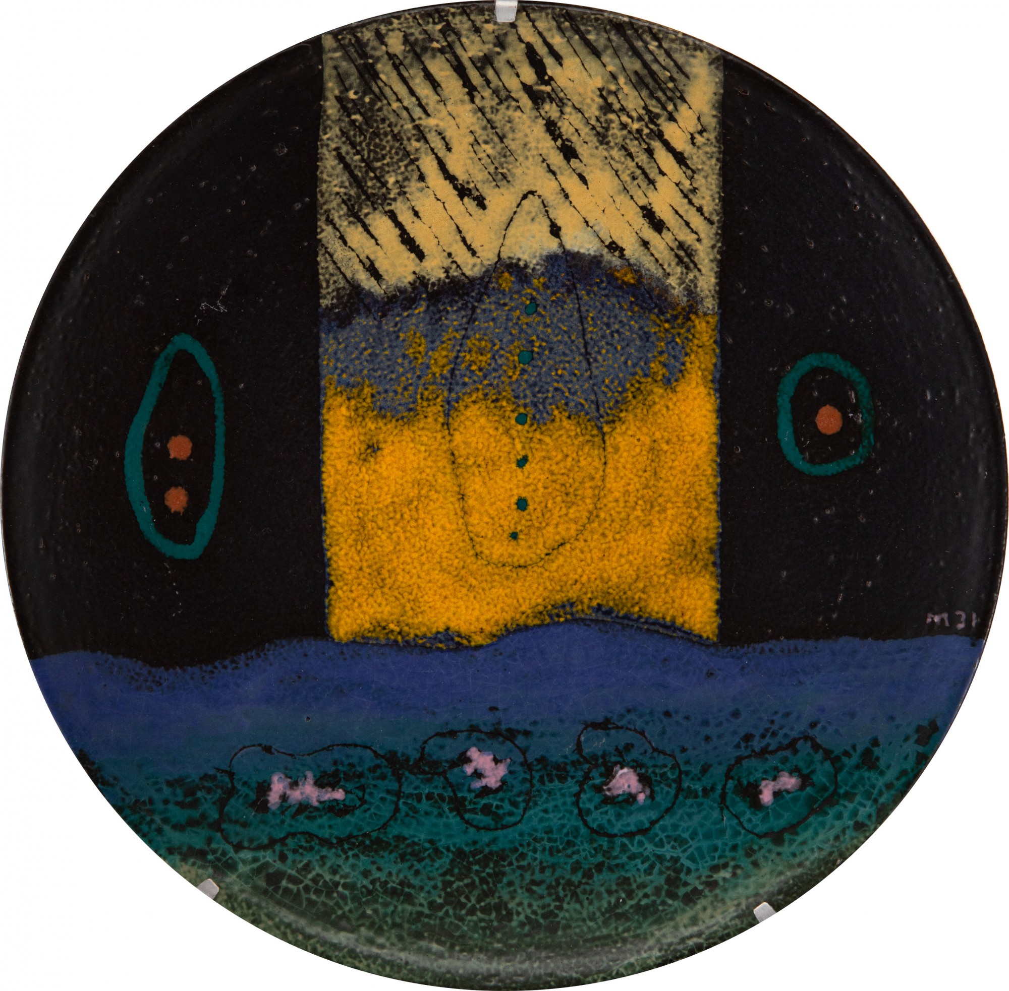 Megumi Yuasa - Prato de Cerâmica