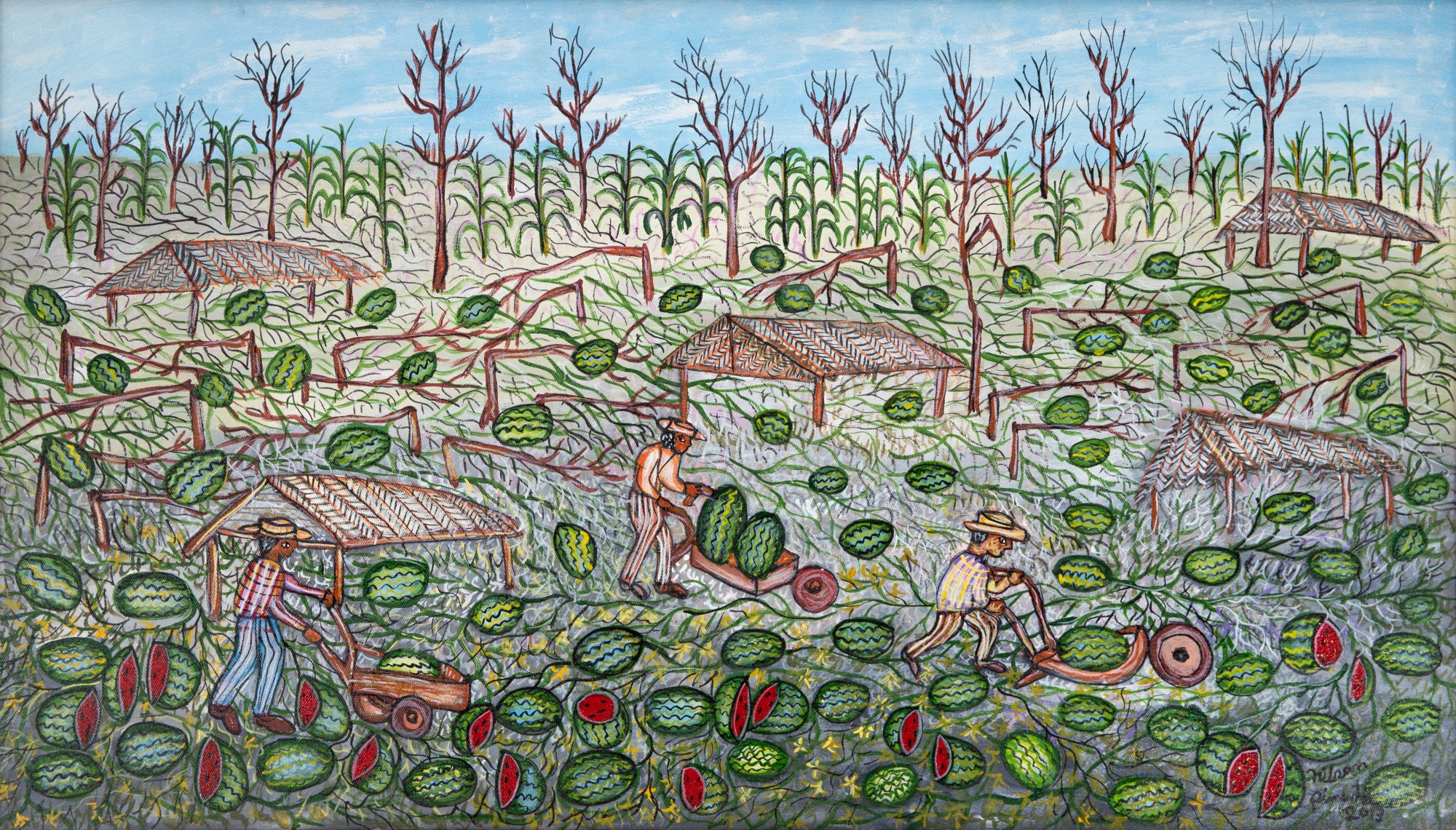 Nilson Pimenta - Colheita de Melancia