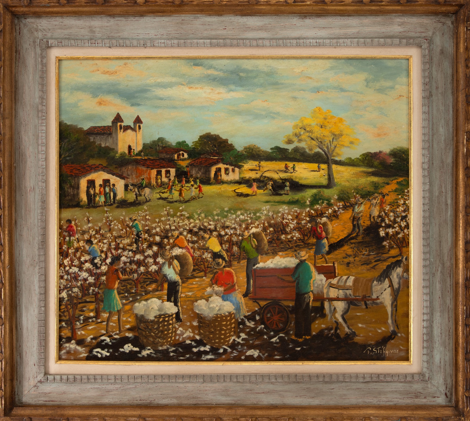 Papas Stéfanos - Colheita de Algodão