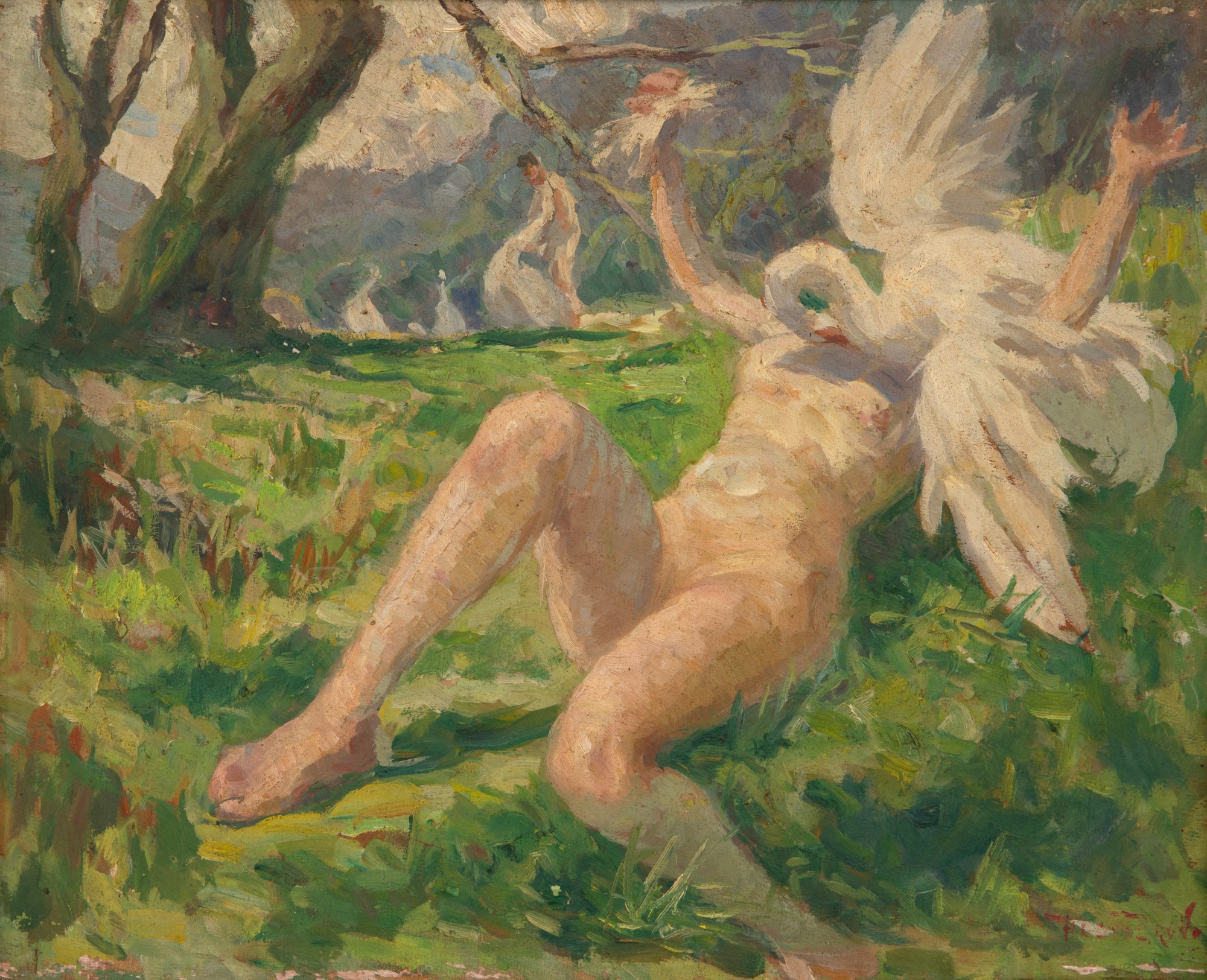 Pedro Bruno - Leda e o Cisne
