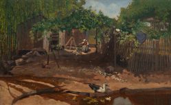 Pedro Weingärtner - Quintal com Patos - Garibaldi