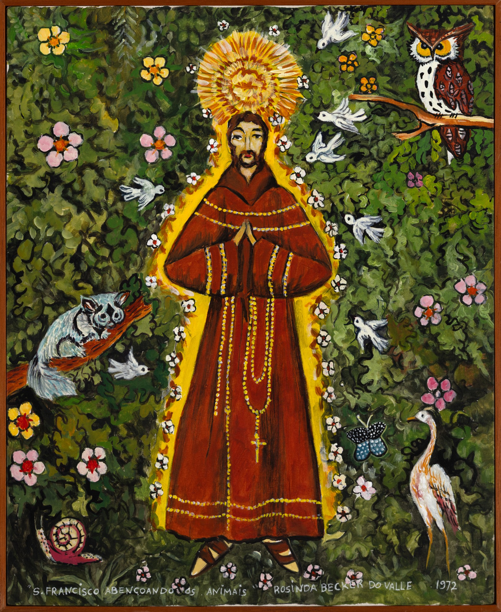 Rosina Becker Do Valle - São Francisco Abençoando os Animais