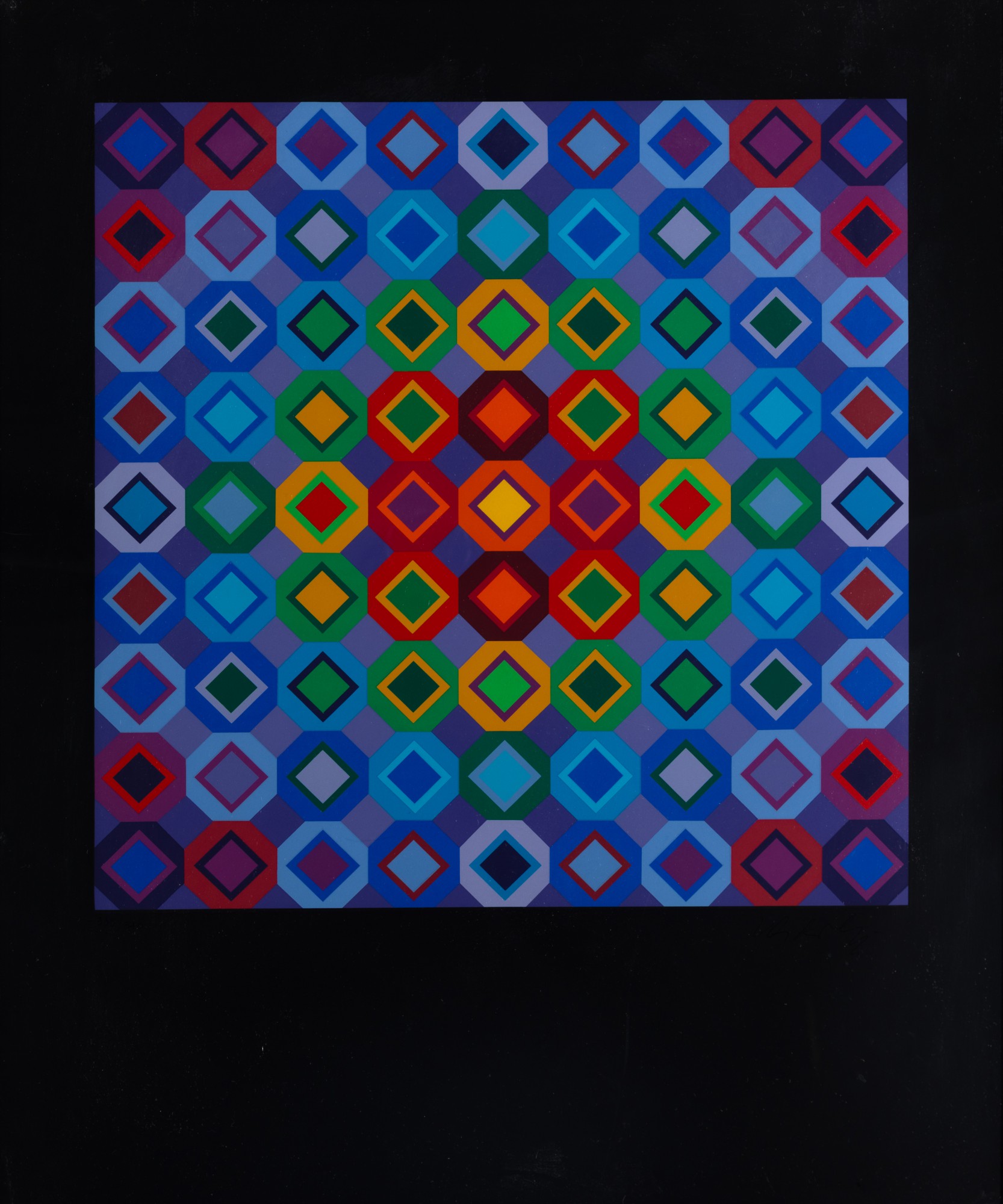 Victor Vasarely - Sem Título