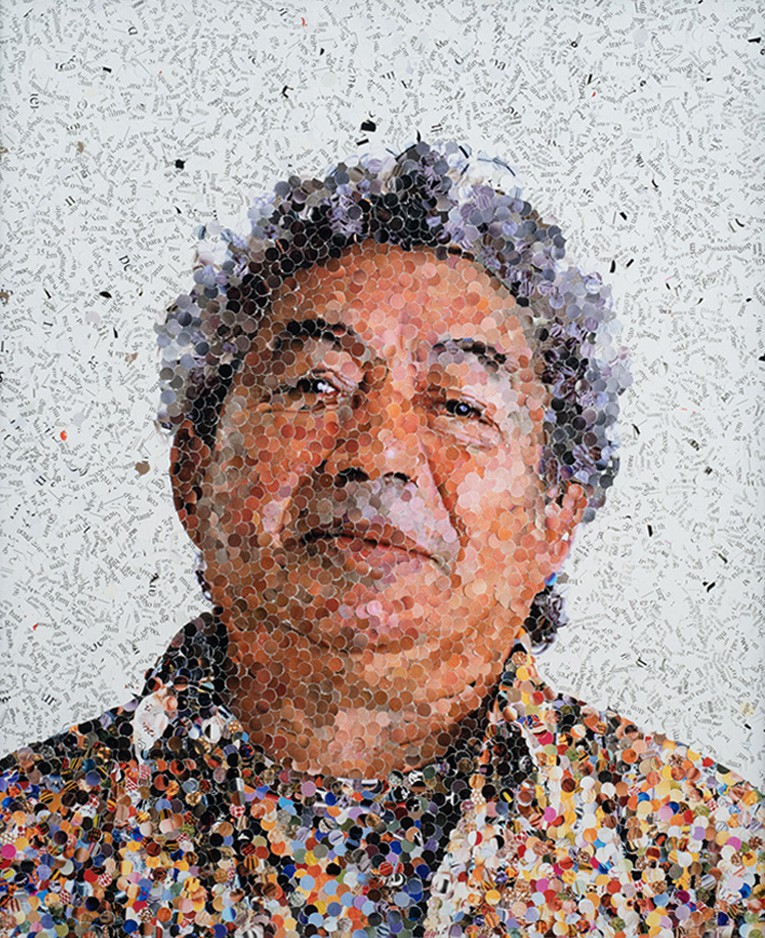 Vik Muniz - João I, da série Pictures of Magazine