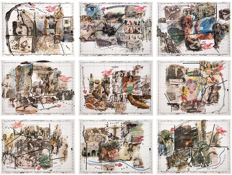 Wesley Duke Lee - Cartografia Anímica (Álbum com 48 fotolitos)