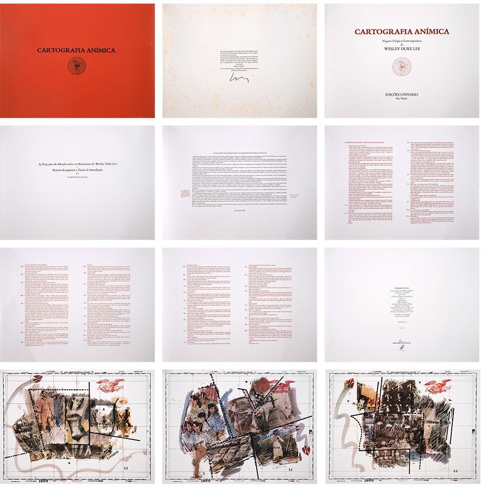 Wesley Duke Lee - Cartografia Anímica (Álbum com 48 fotolitos)
