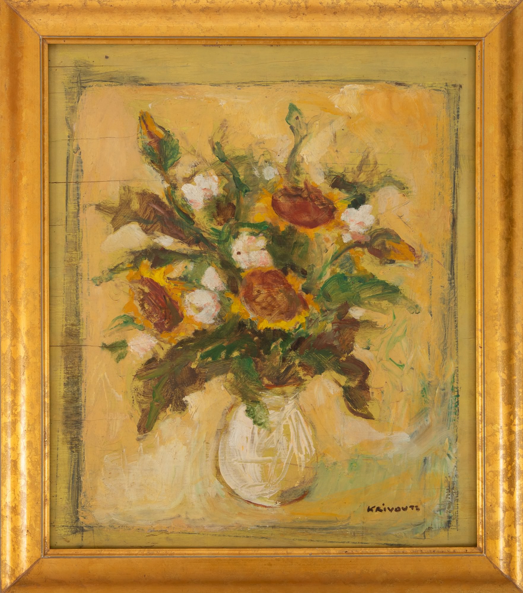 Wladimir Krivoutz - Vaso com Flores